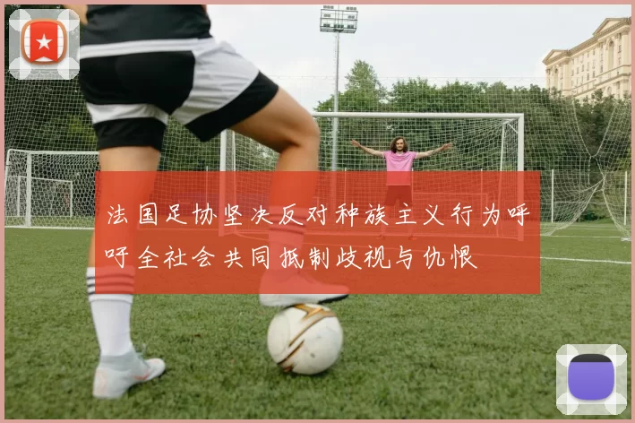 法国足协坚决反对种族主义行为呼吁全社会共同抵制歧视与仇恨